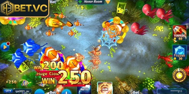 Game Bắn Cá 3D H3BET – Cuộc Săn Hấp Dẫn Giữa Lòng Biển Xanh 3 Điểm nổi bật khiến game bắn cá chinh phục người chơi